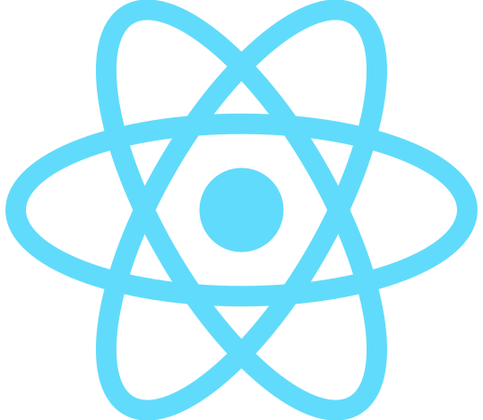 Image of React Native logo for cross-platform app development